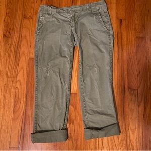 New York and company cropped cuffed pants